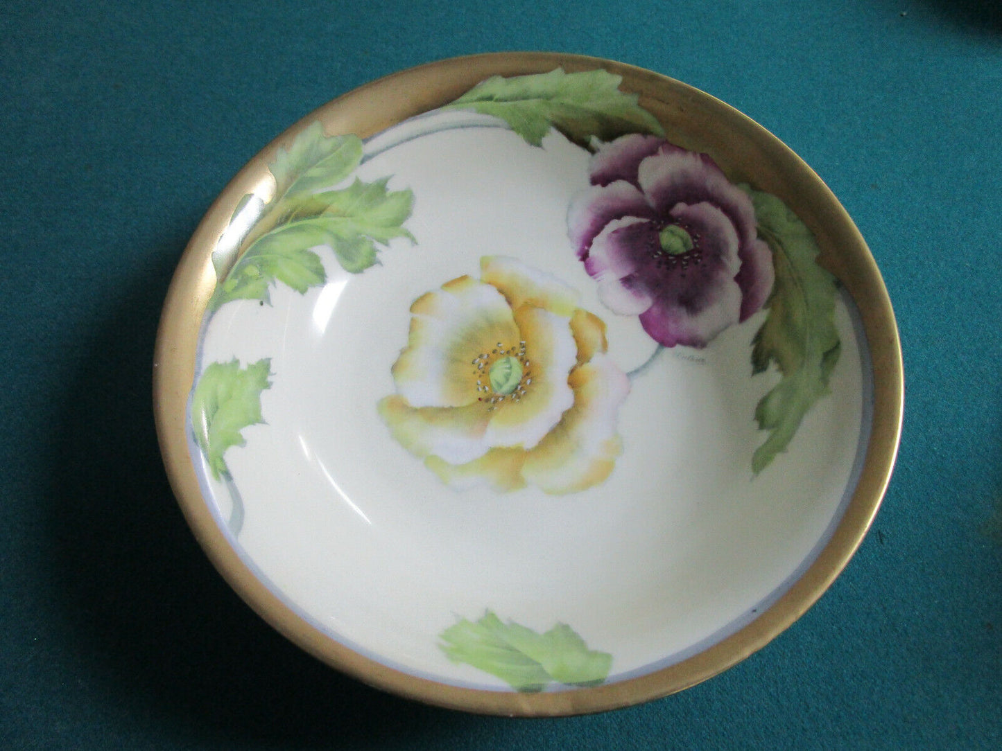 Tirschenreuth Bavarian MIDCENTURY AND ANTIQUE BOWL PLATE TRAY FLORAL PICK 1 ^^