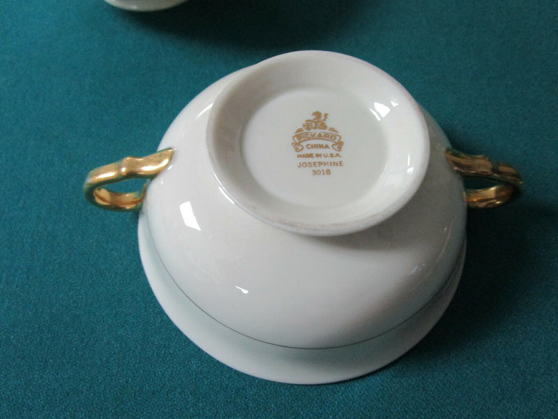 Pickard Bowl- Croizar Fountainbleu Vase - Heinrich Baench - Williamsburg Plate