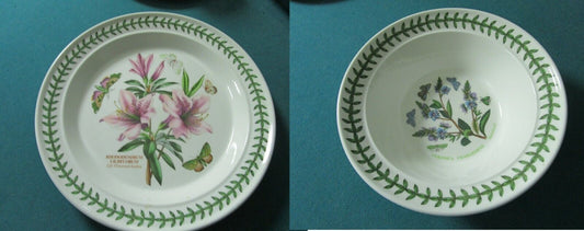 PORTMEIRION RHODODENDRUM OVAL TRAY/ VERONICA CHAMAEDRYS BOWL PICK 1 [ 99]