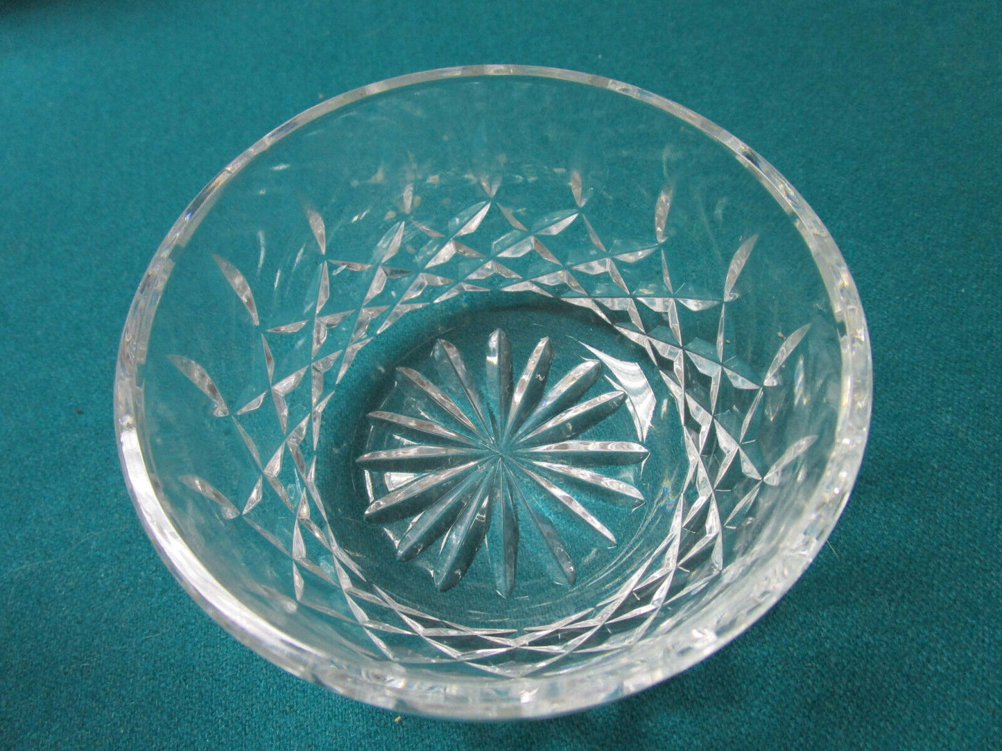 WATERFORD CRYSTAL VASE BOWL RING HOLDER CREAMER SUGAR MUSTARD NAPKIN HOLD PICK 1