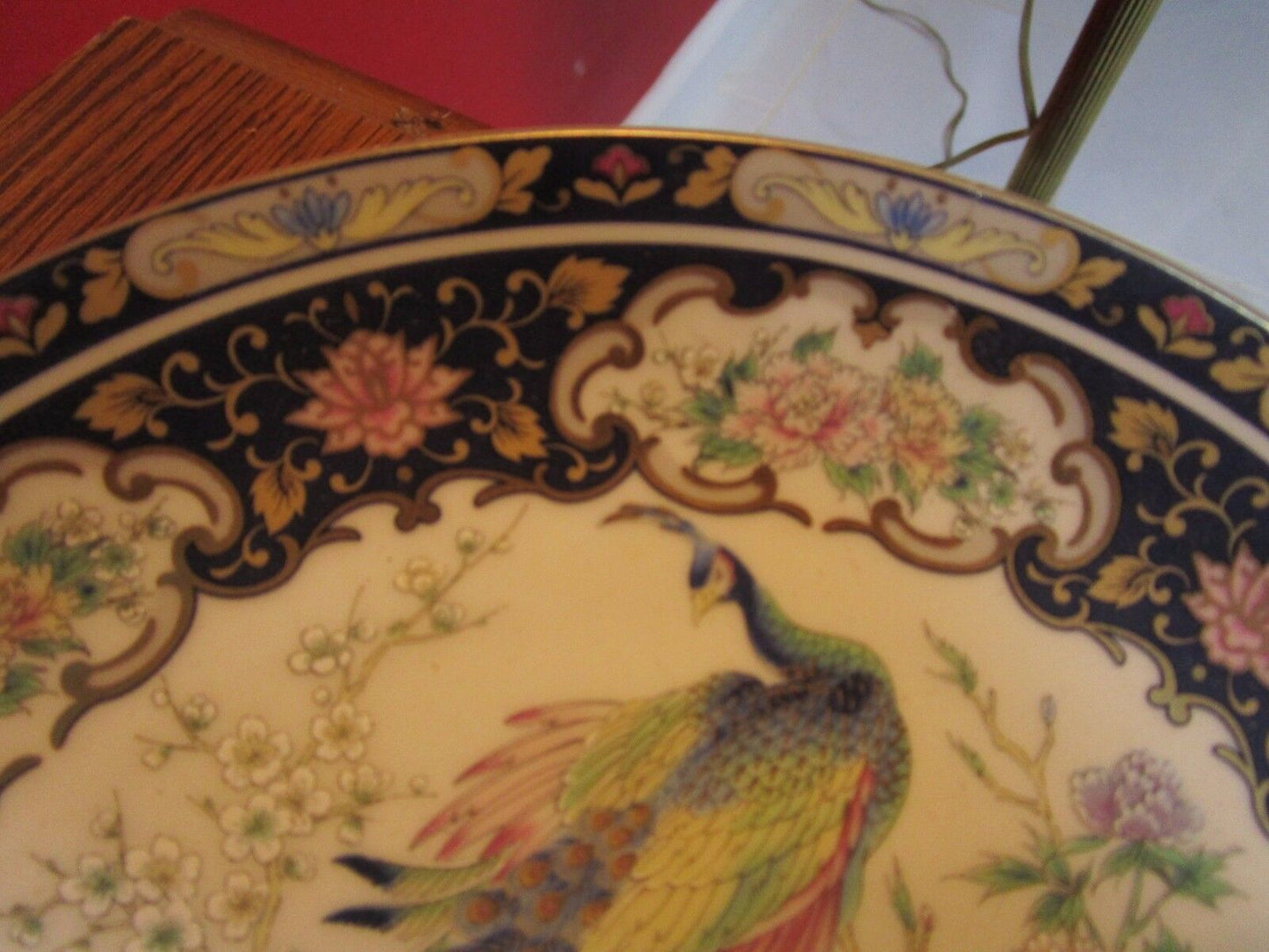 TOYO JAPAN PARADISE BIRD COLLECTOR PLATE [*a1]