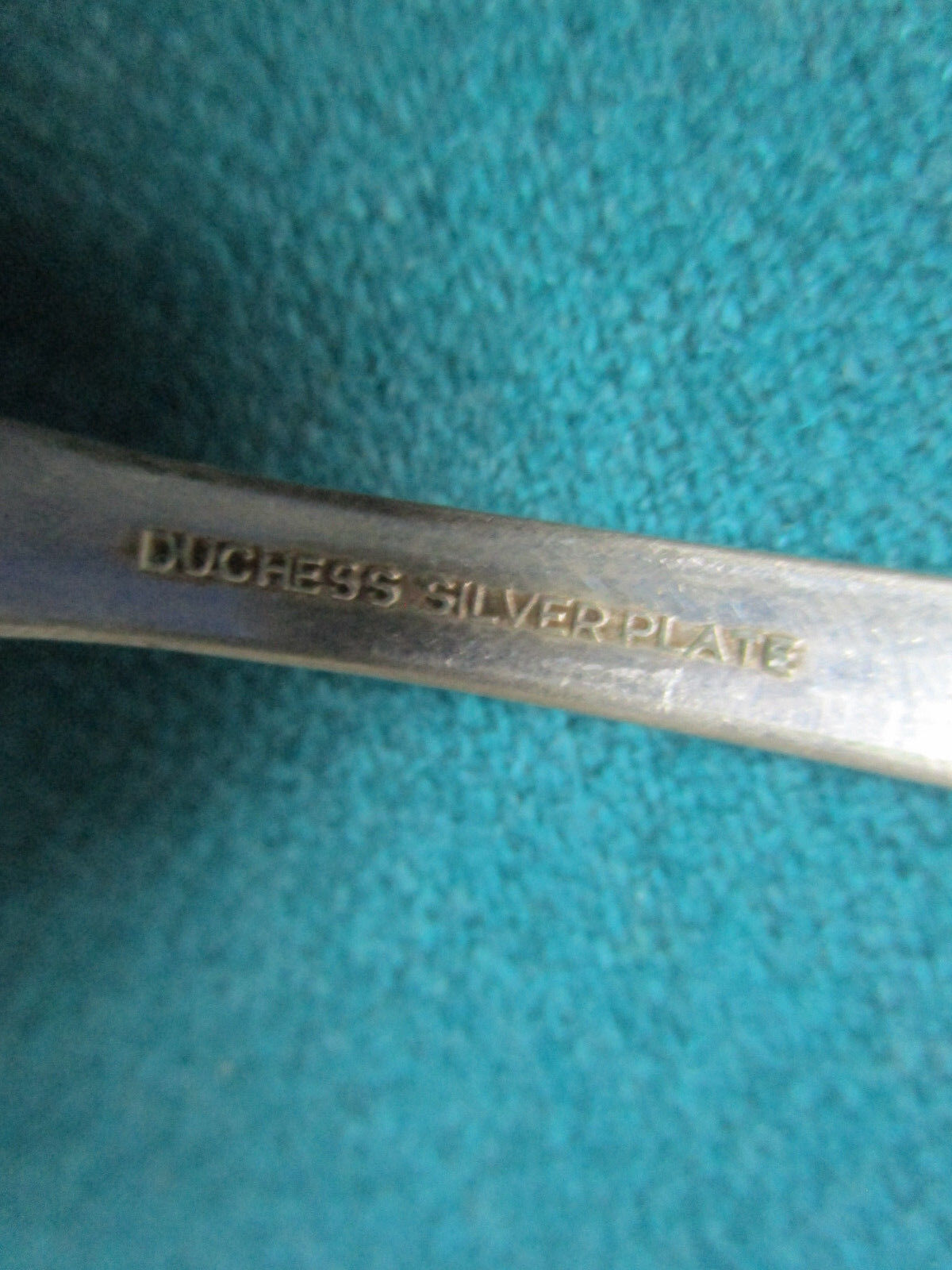 Vintage 1930's Silver plated Charlie McCarthy Tea Spoon, Duchess Silver plate 6"