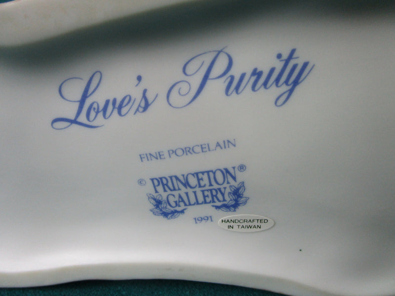 Love’s Purity (1991), Princeton Gallery Porcelain Unicorn Sculpture NIB