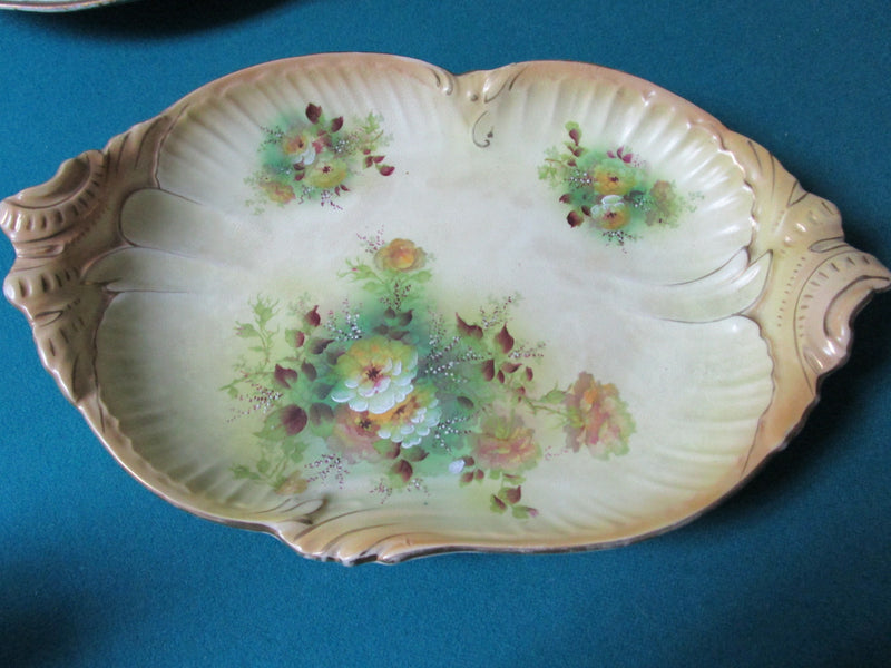 ANTIQUE ROYAL Devon, Stoke-on-Trent, ENGLAND VANITY TRAY CENTERPIECE RARE