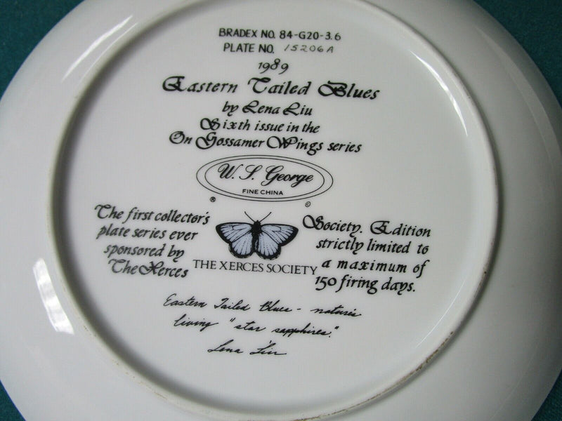 Lena Liu Collector Plates Butterflies Roses Fantasy Dahlia Pick 1