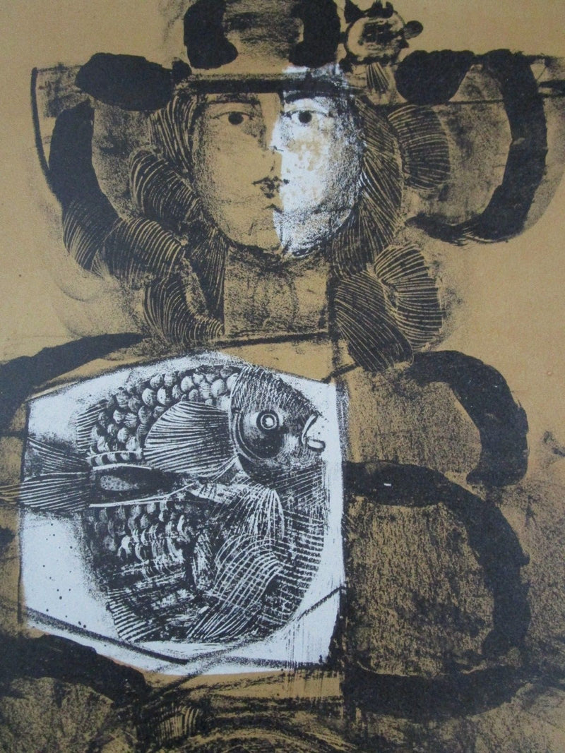 Pierre Jacquot (1929-2009)original pencil signed lithograph  ARTIST PROOF ILLEGI