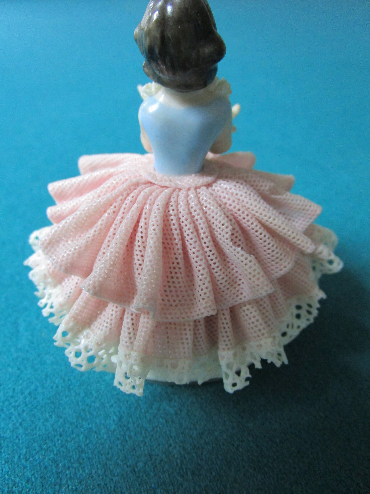 Wilhelm Rittirsch Dresden Lace Figurine Ballerina ORIGINAL