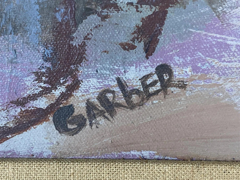 Oil on Canvas Impressionist Landscape in the manner of Daniel GARBER