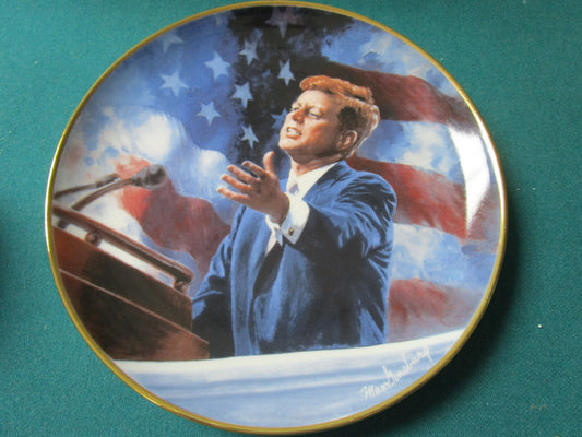 TRIBUTE TO JOHN KENNEDY COLLECTOR PLATE NIB [*AM16B]