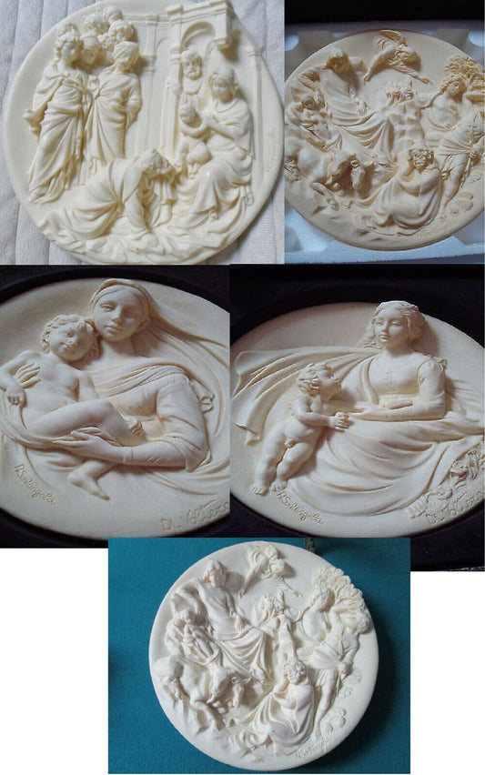 Studio Dante Di Volteradici ALABASTER PLATES Alberto Santangela TUSCANY -PICK1^^
