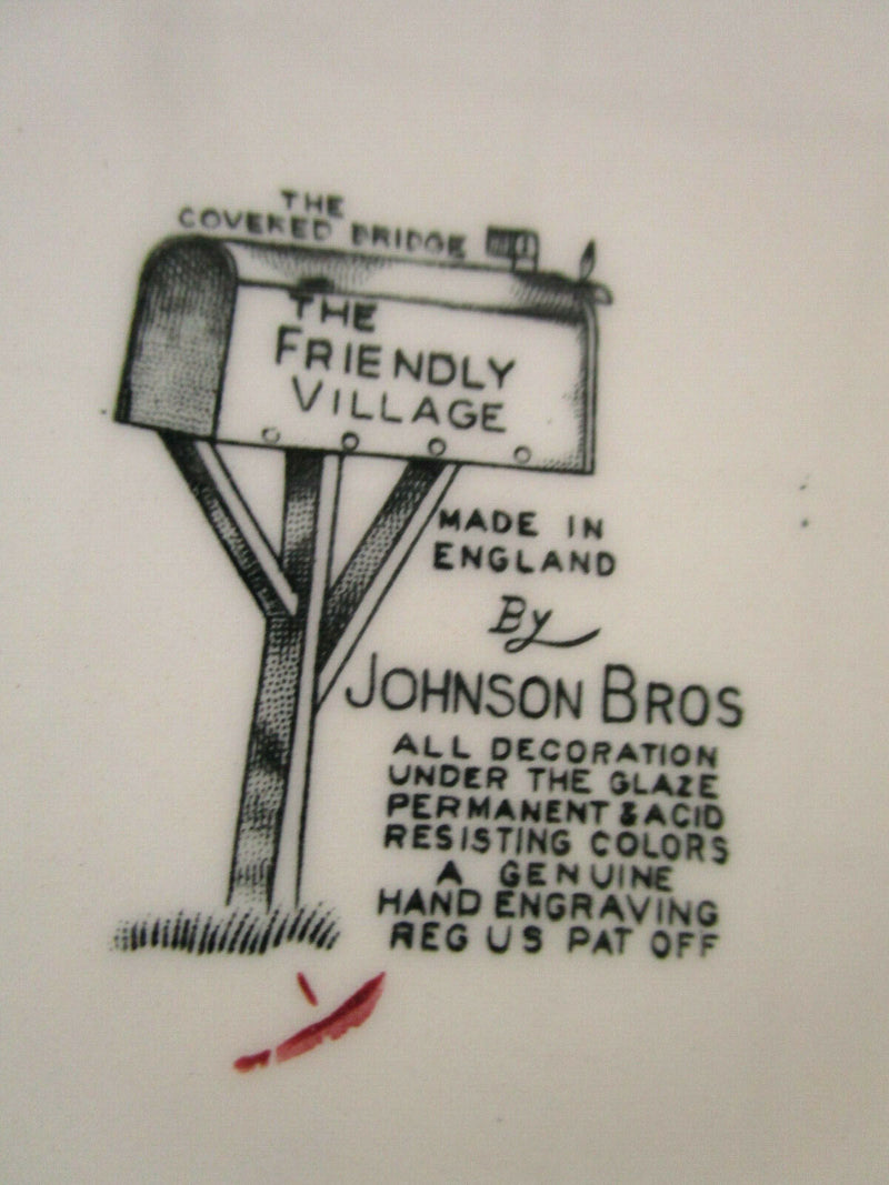 Johnson Bros The Friendly Village Tray, Bowl, Tureen, Plates, Cup Saucers Pick 1