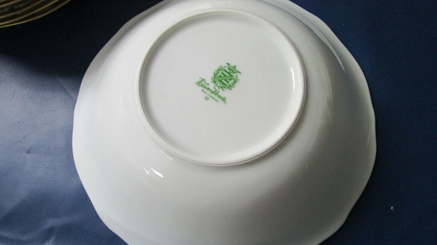 1920's GERMAN WEINER PORCELAIN CHINA TUREEN TRAY  GRAVY  BOAT BOWL PICK 1