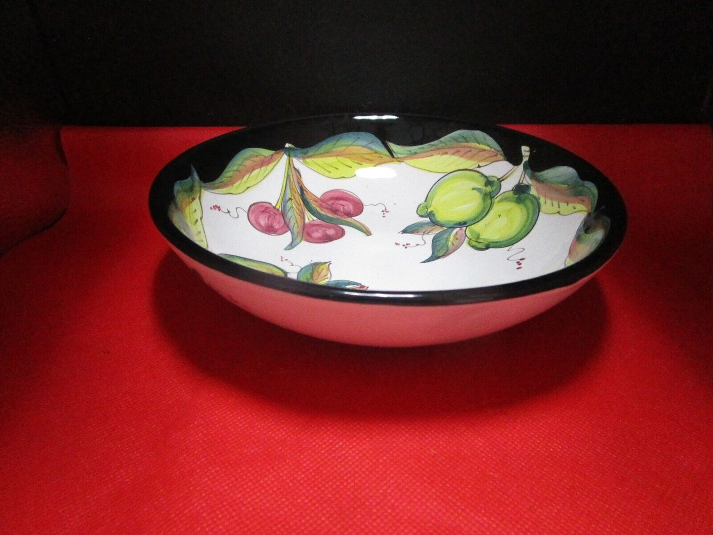 Deruta Italy fruit bowl 2 x 8"