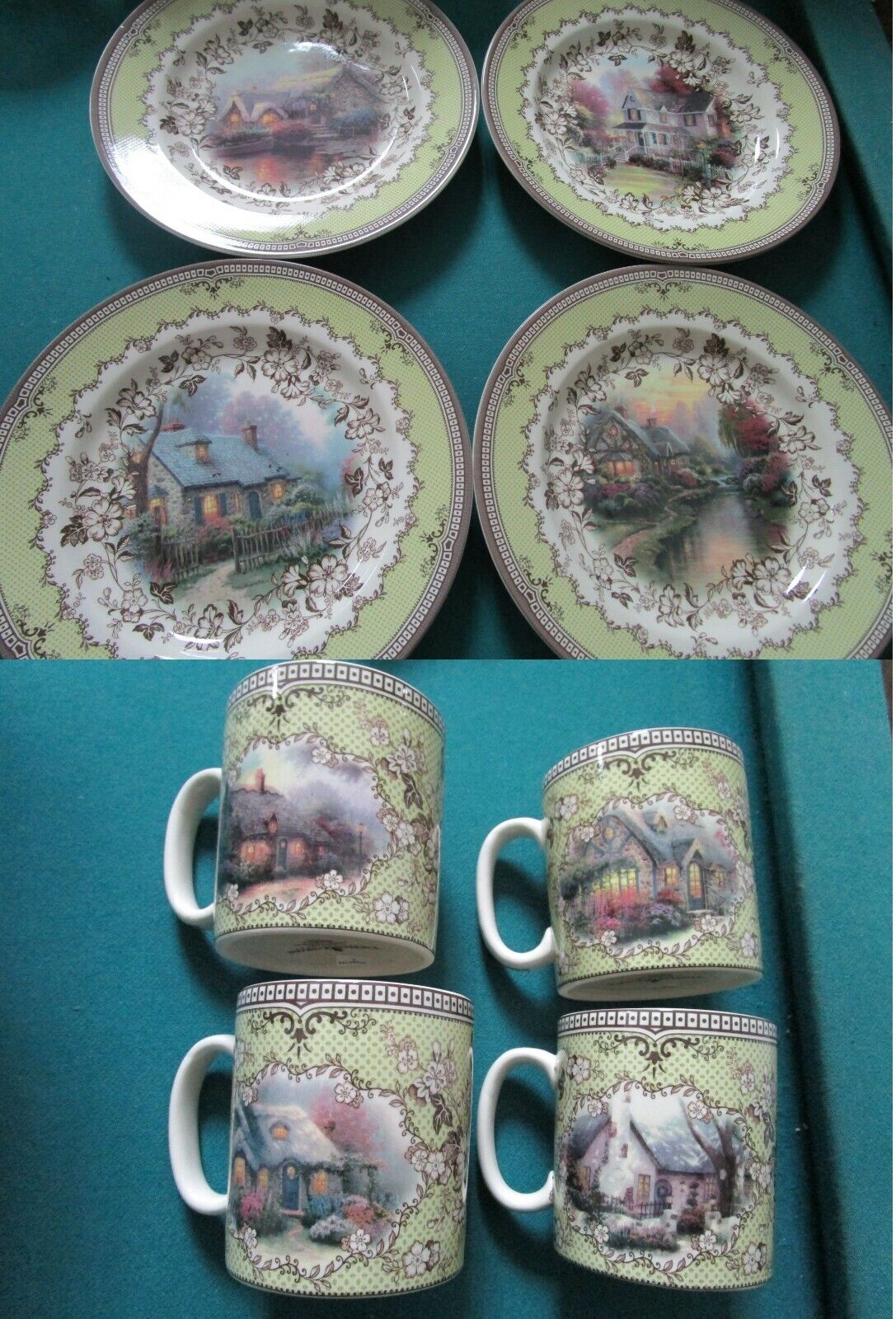 THOMAS KINKADE SPODE HOME ACCENTS DINNER PLATES MUGS NEW original PICK ONE