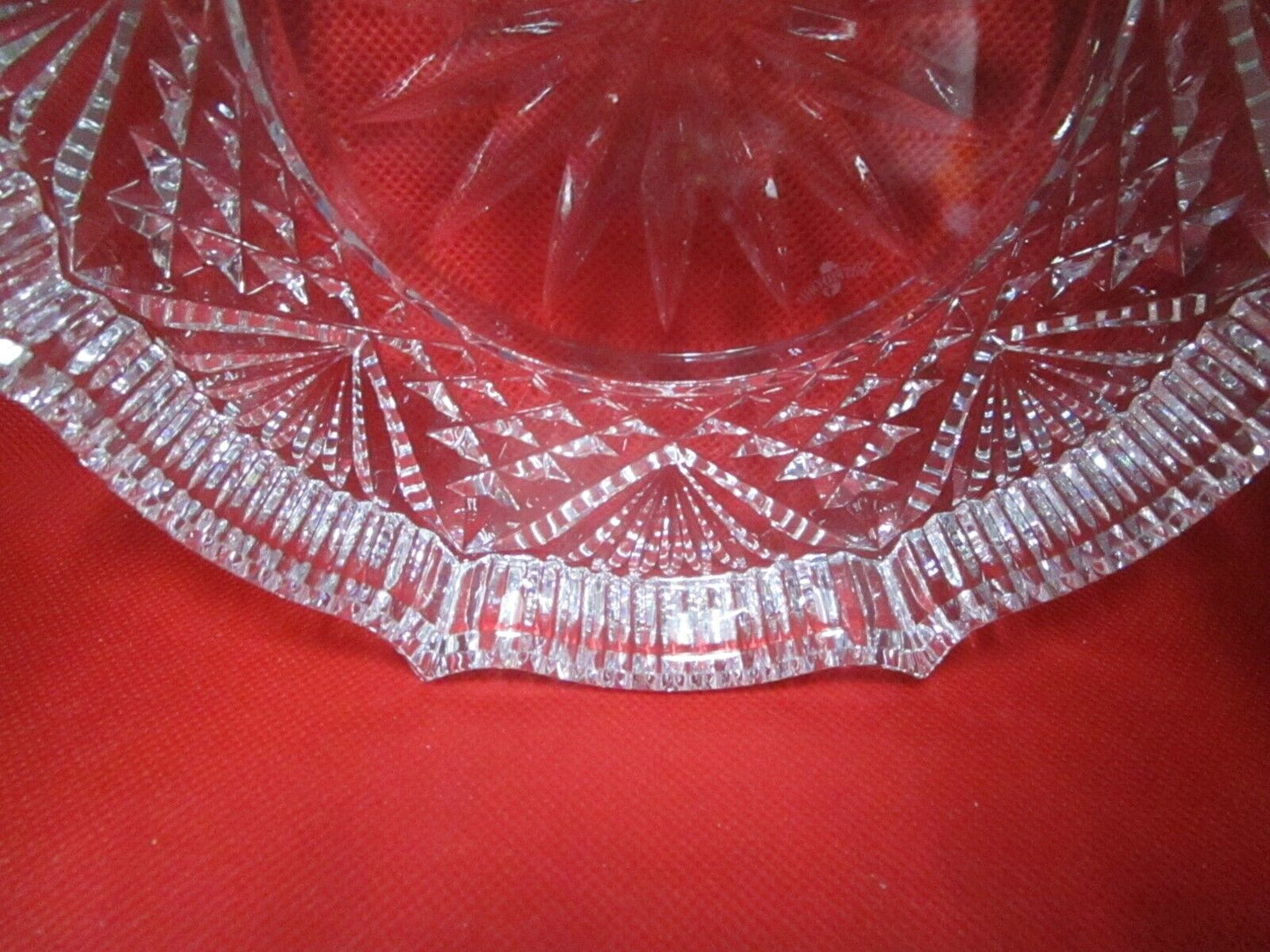 Waterford the Eternity crystal Plate 8" nib