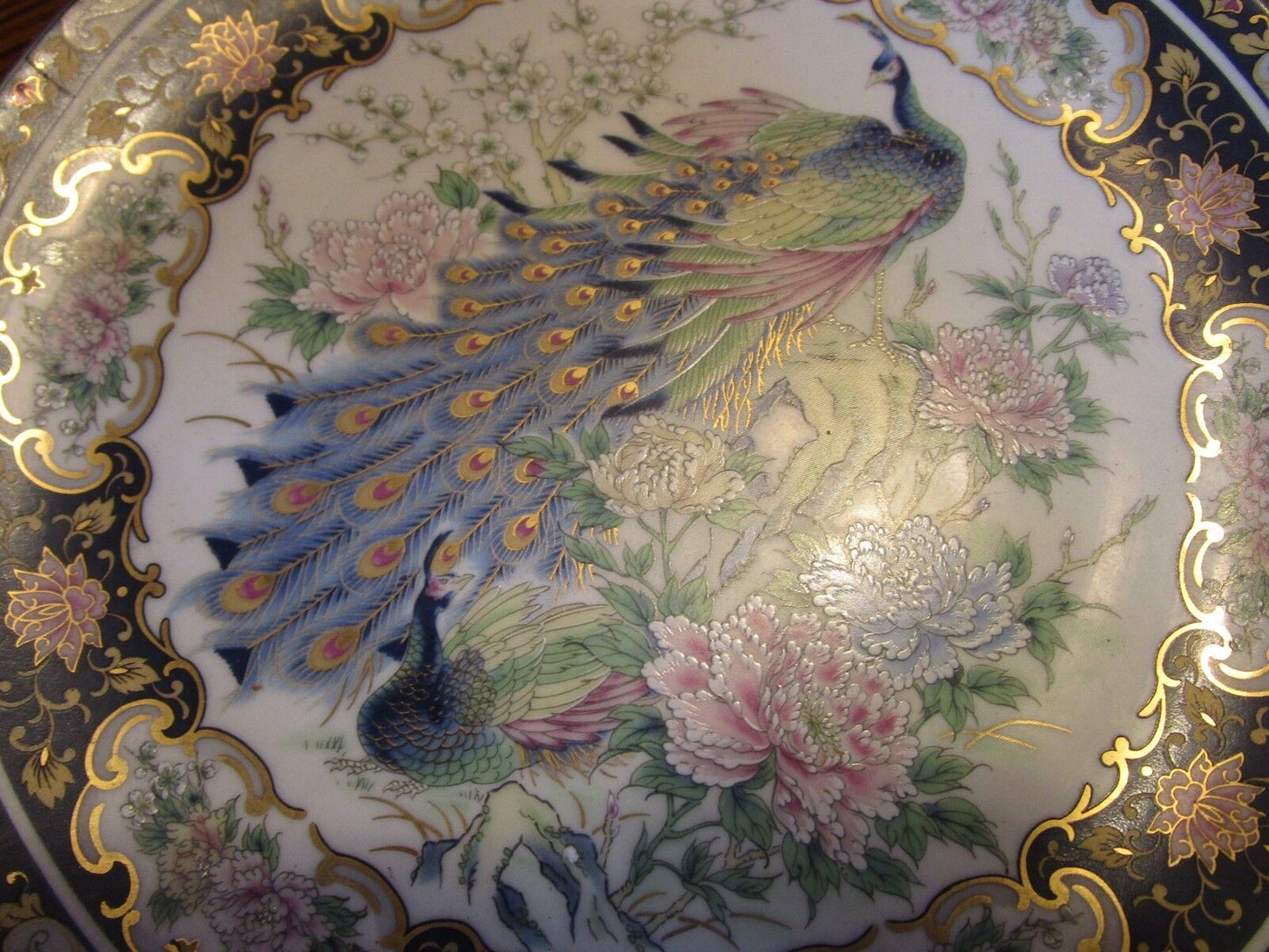 TOYO JAPAN PARADISE BIRD COLLECTOR PLATE [*a1]