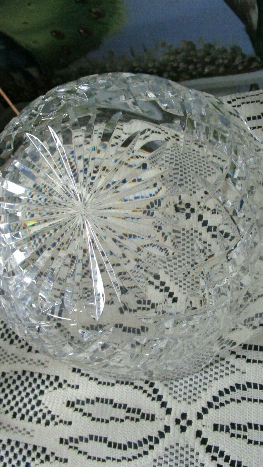 WATERFORD CRYSTAL BOWL BROOKSIDE 3 1/2 X 9" NEW NO BOX