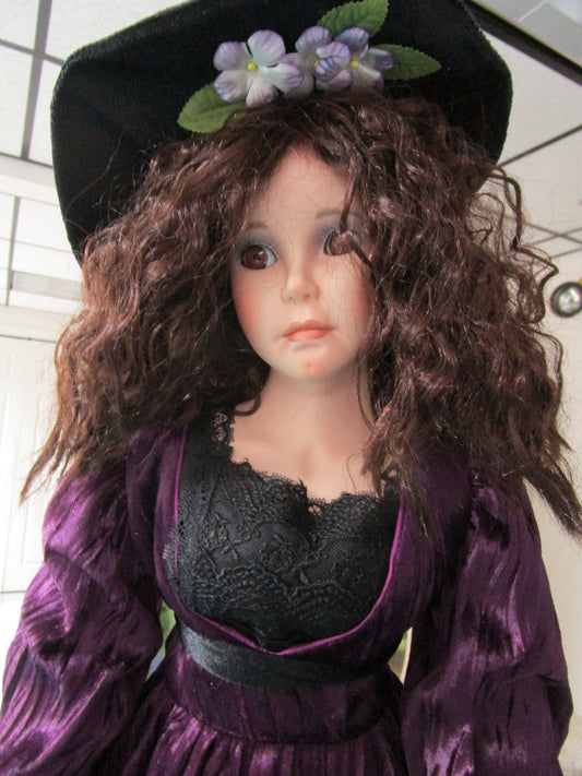 1990s KAREN MACDONALD doll RACHEL 30" WORLD GALLERY NIB 959/2000 dolls