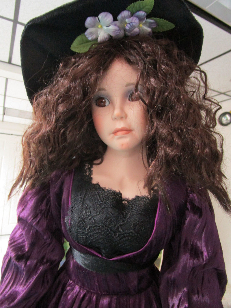 1990s KAREN MACDONALD doll RACHEL 30" WORLD GALLERY NIB 959/2000 dolls