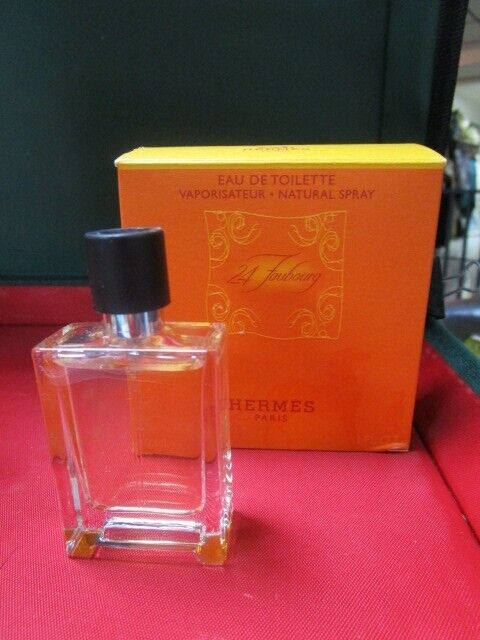 TERRE D HERMES 24 FOUBOURG PARIS EAU DE TOILETTE PERFUME 0.42 FL