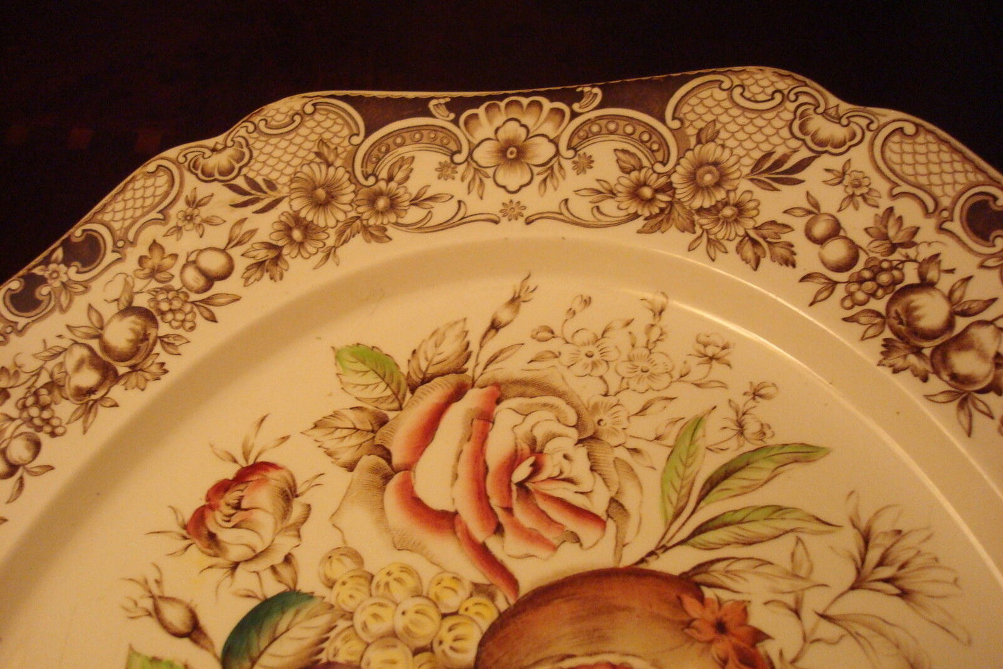 Vintage large tray Windsor Ware Johnson Brothers. "Harvest" ORIGINAL