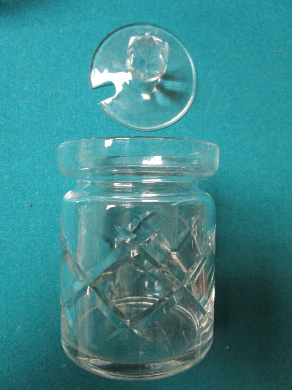 VICTORIAN GLASS FLOWER FROG VASE CRYSTAL CUT MUSTARD CONTAINER TRINKET BOX  PICK