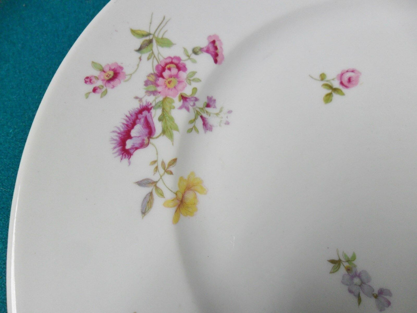 Antique Bernardaud Limoges France 6 salad/dinner plates 8 1/2" c1900s ^^