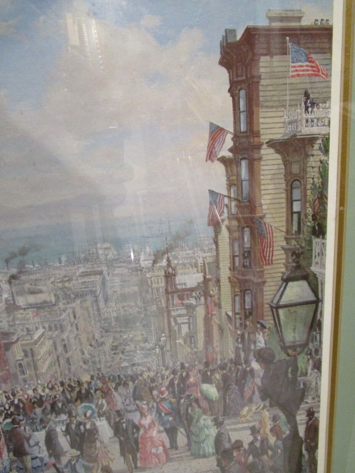 ALAN MALEY "CALIFORNIA STREET CABLE RAILROAD COMPANY OPENING DAY APRIL 10, 1878"