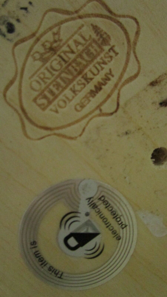 STEINBACH GERMANY CHUBBY SIR LANCELOT NUTCRACKER 12" SHOWROOM MODEL NO BOX