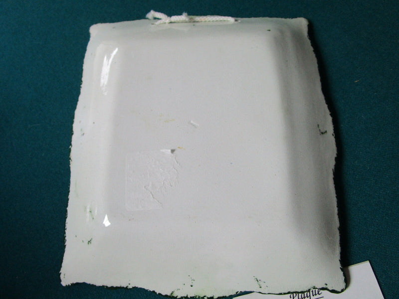 Antique Queen Victoria 1987 Jubilee Portrait Green Border And Gold Rare