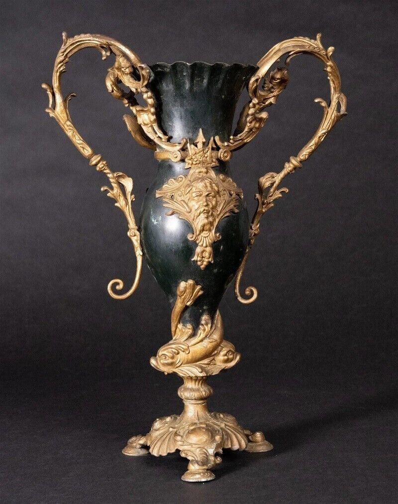 19th c. Bradley & Hubbard the magnificent Neptune Vase