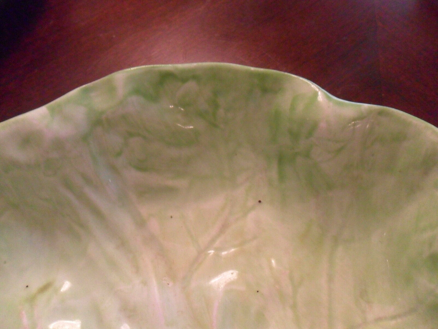 Antique NEW MILFORD -WANNOPEE POTTERY 1886/1905 Cabbage bowl [B51]