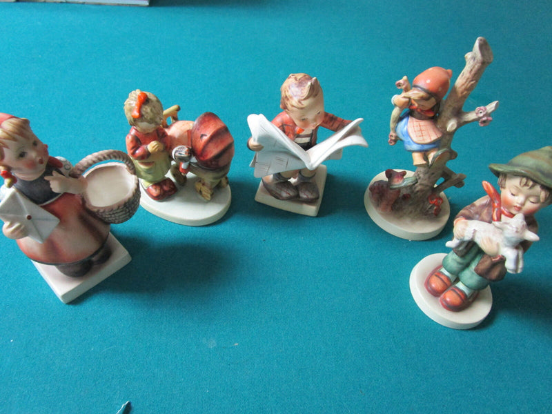 HUMMEL FIG. TM2: LOST SHEEP, LATEST NEWS, DOLL MOTHER, MEDITATION, OUT OF DANGER