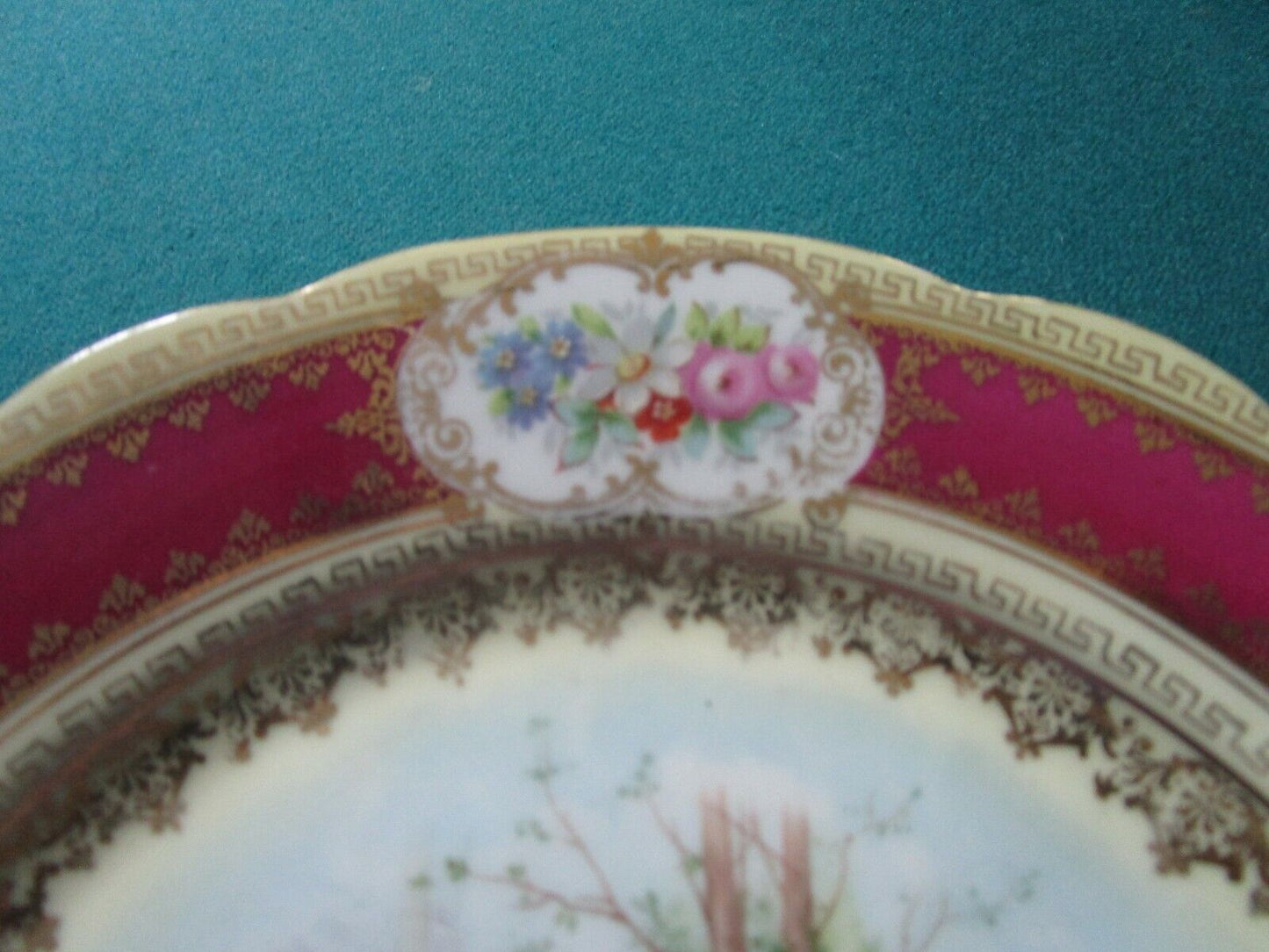 The Imperial Crown China Austria mark 1880s, 8"