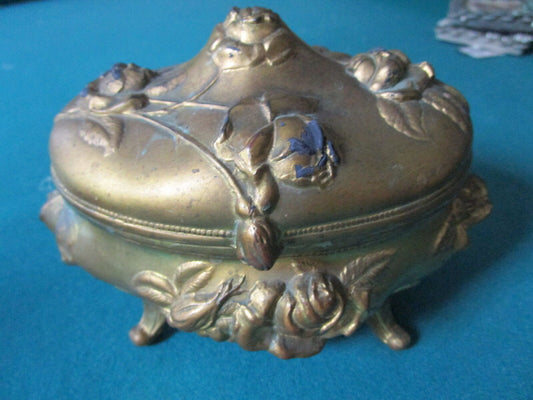 1897 Original Art Nouveau Jewelry Casket / Trinket Box. B&W # 179 original