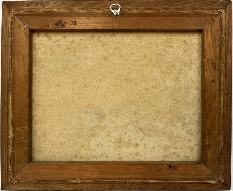 Peter Hansen ( Denmark ) Impressionist Landscape original Oil on Canvas Painting