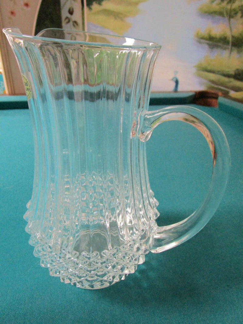 CRYSTAL PITCHERS, MARQUIS WATERFORD, BACCARAT, CRYSTAL D'ARQUES BLOCK -PICK 1