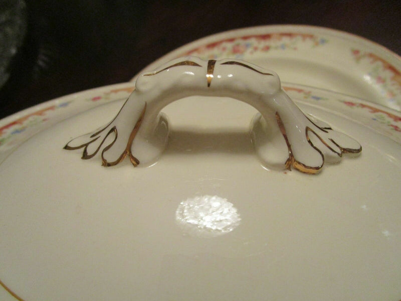 Homer Laughlin England Eggshell Georgian Bouquet Pattern Plates Trays Cups Pick