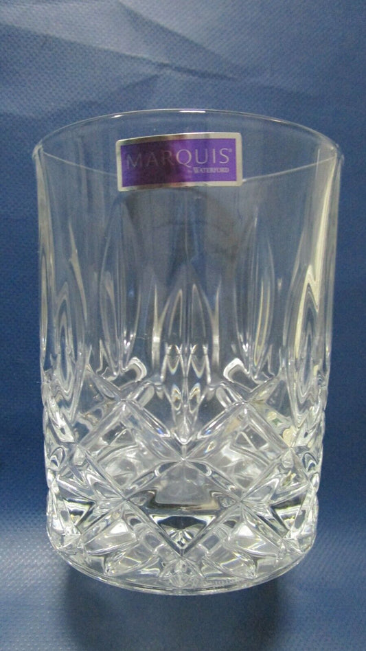 WATERFORD MARQUIS MAKHAM  whiskey glasses set of 4 - 3 3/4" - 11oz NEW NO BOX