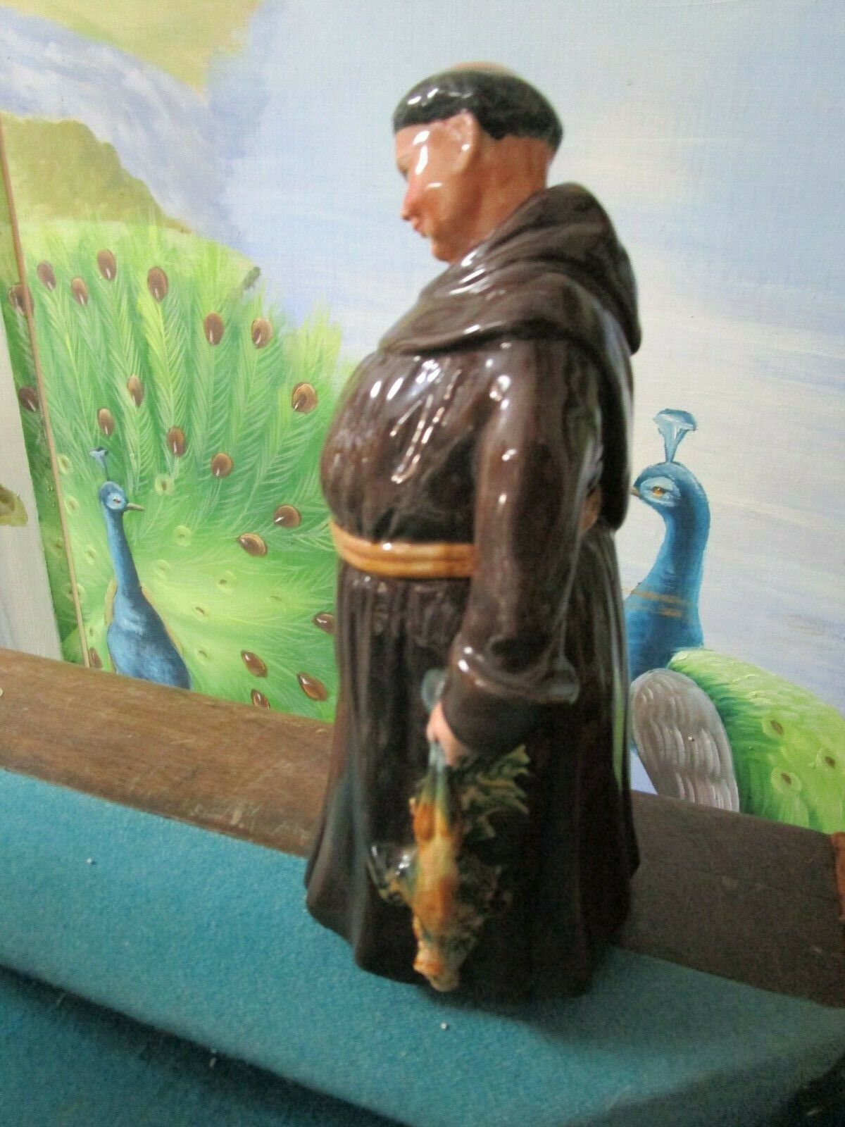 THE JOVIAL MONK ROYAL DOULTON FRIAR TUCK  FIGURINE HN 2144  1950s [CURIO9]