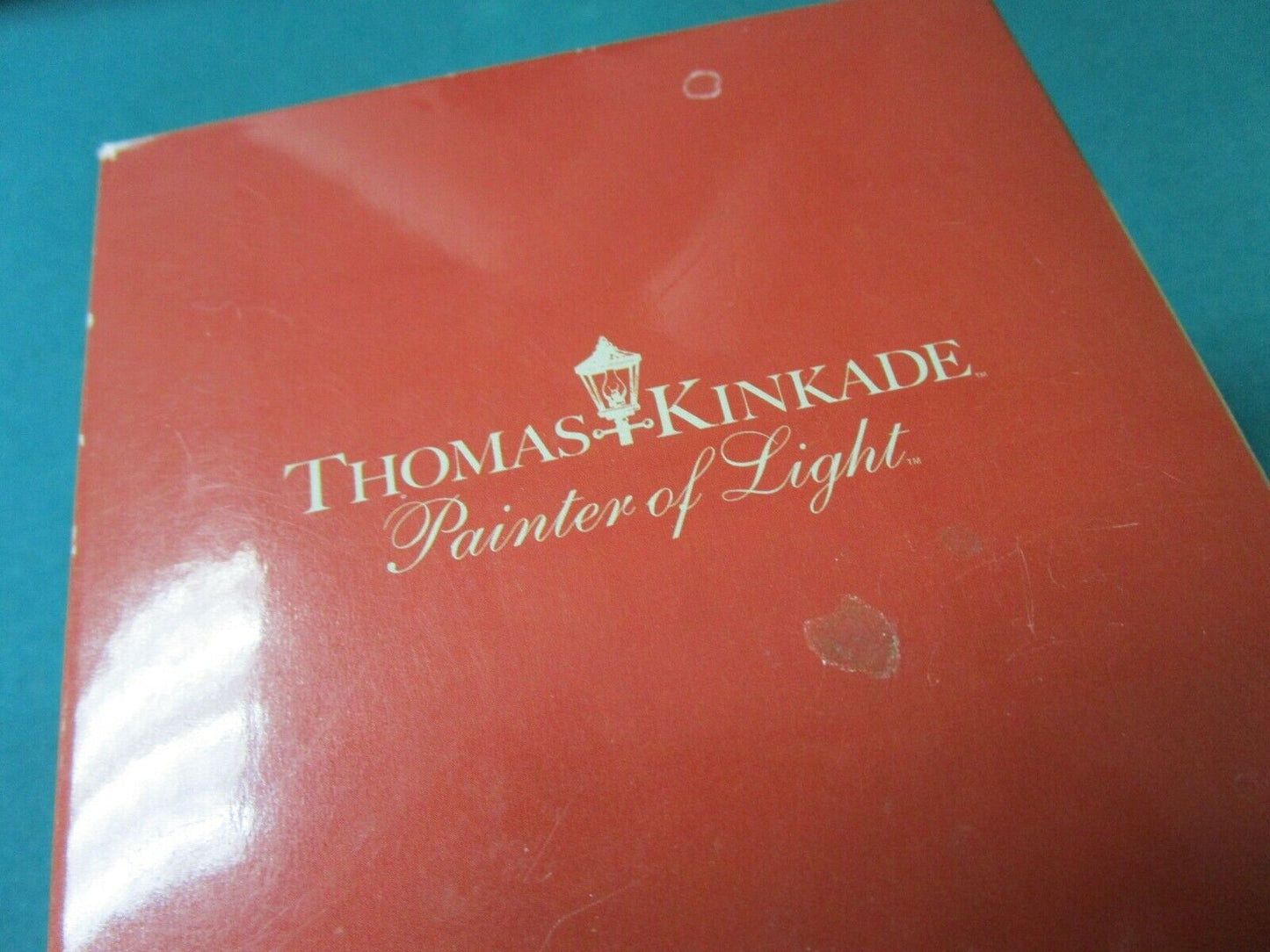 2011 THOMAS KINKADE  CHRISTMAS ORNAMENT 3 X 3"