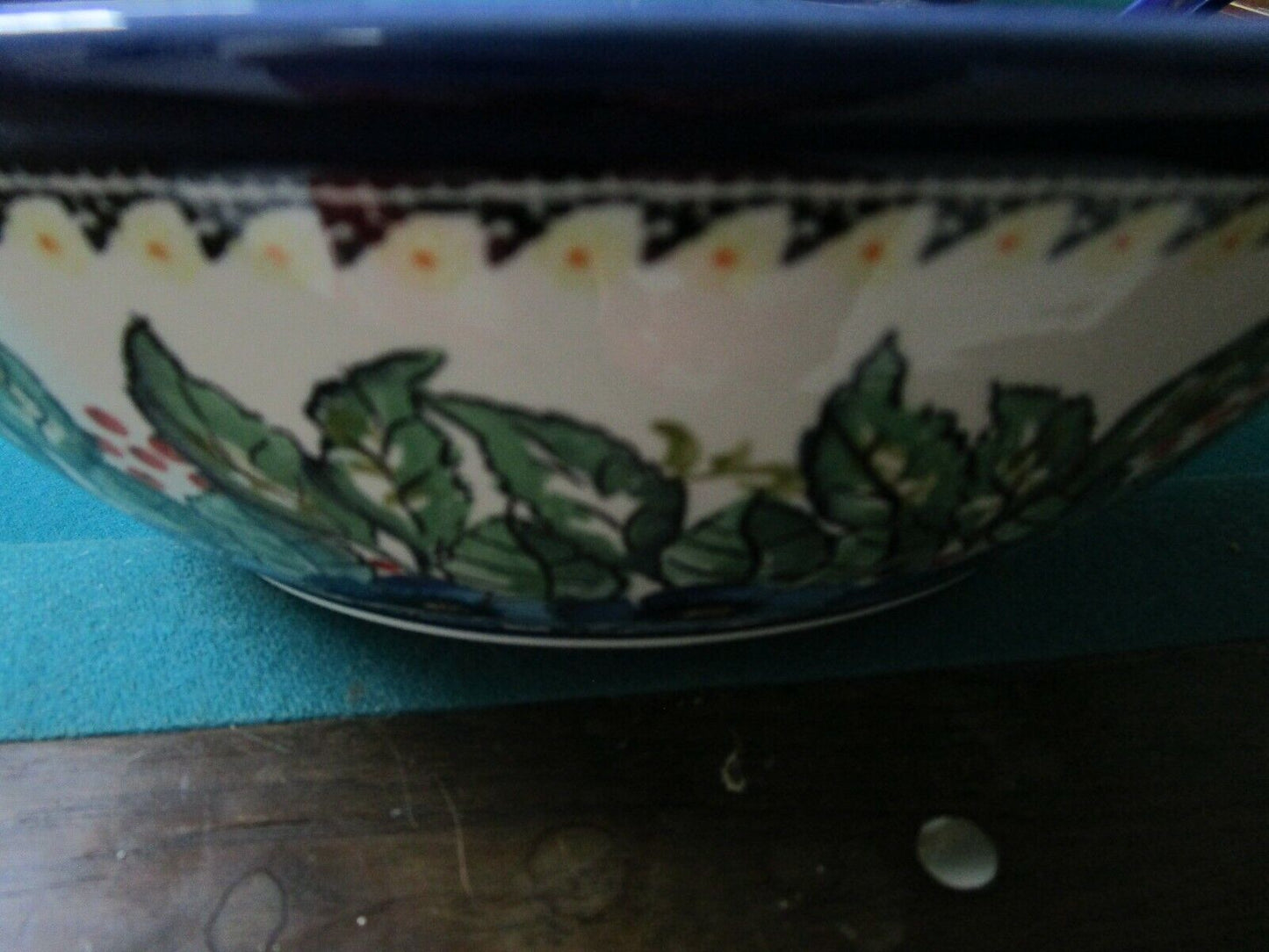 UNIKAT SKIBA ALIYU TWO HANDLE BOWL POLAND POTTERY