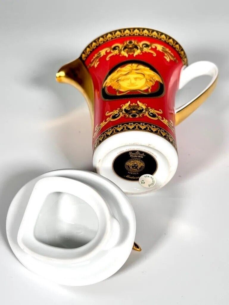 VERSACE FOR ROSENTHAL MEDUSA COFFEE SET 4 PIECES