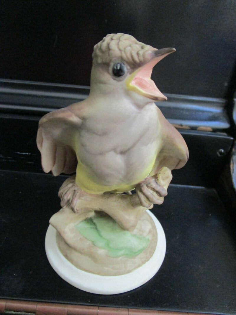 BOEHM CERAMIC BABY BIRDS SCULPTURES FLEDGLING, ROBIN, GOLDFINCH,  CRESTED PICK 1