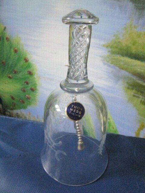 THOMAS WEBB ENGLAND CRYSTAL 1969 BELL