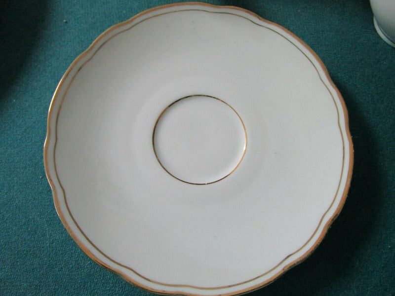 Jahre Bareuther Waldsassen Diadem Bavaria Germany Cup Saucer Gold Rim ^^^^^