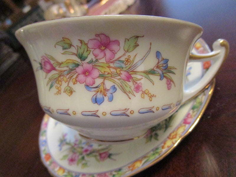 Royal Epiag Czechoslovakia Cup And Saucer c1940S RARE [10G]
