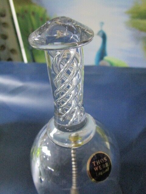 THOMAS WEBB ENGLAND CRYSTAL 1969 BELL