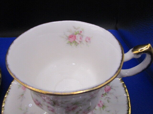 Royal Albert Concerto - Victoriana Rose  Porcelain Teacup & Saucer Pick 1 [80B]