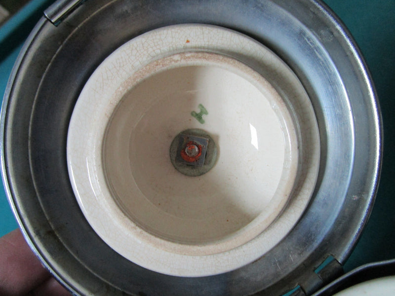 P.B.B. England Aluminum Coffee Maker Pot With Ceramic Insert 9 X 7"[Tp6]